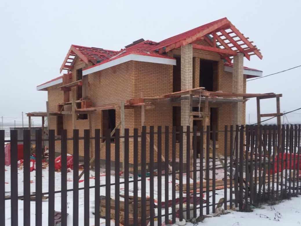 Строительство дома из керамических блоков в КП «Подсолнухи», ЛО