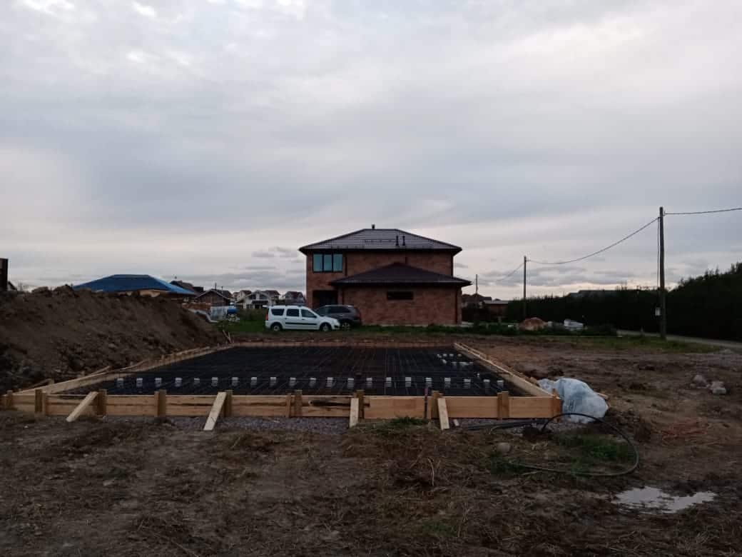 Строительство дома из газобетона в посёлке «Ропша»
