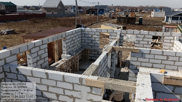 Строительство дома из газобетона в КП «Графская славянка», ЛО
